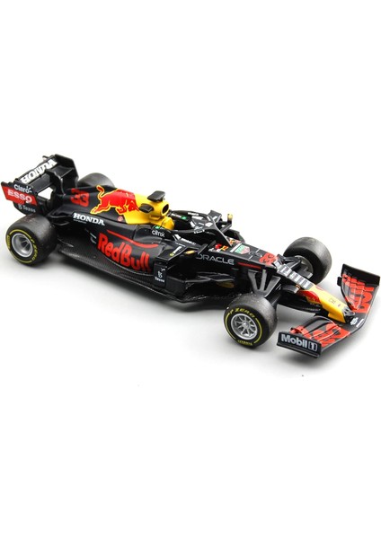 Bburago 1:43 Red Bull 2021 RB16B #33 Türkiye F1 Formula Araba Statik Döküm Araçlar Koleksiyon Model Yarış Arabası Oyuncaklar (RB16B #33 Kırmızı) (Yurt Dışından) modelleri