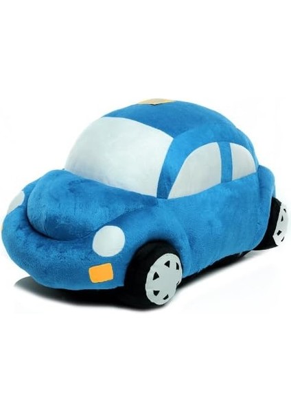 Sevimli Beetle Araba Modeli Dekoratif Kırlent Yastık Peluş Oyuncaklar (Mavi, 35CM) (Yurt Dışından)