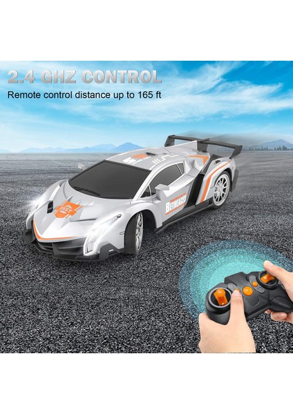 Uzaktan Kumandalı Araba Rc Arabalar Noel Hediyeleri Oyuncaklar Çocuklar Için 1/18 Elektrikli Spor Yarış Hobi Rc Paletli Oyuncak Araba Model Araç Erkek Kız Için Dahil Şarj Edilebili (Yurt Dışından) modelleri