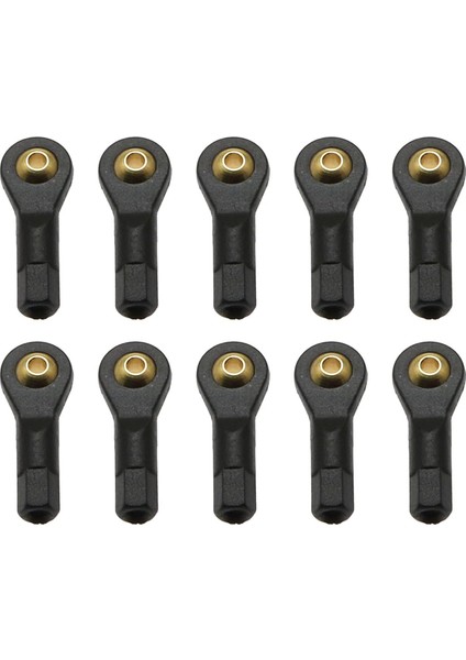10 Adet Bilyalı Kafa Tutucu Rot Ucu M2 Küresel Mafsal Bağlantı Topu Kafa Braketi Ortak Biyel Rc Hobi Model Araba Kamyon Tekne Için, 19MM (Yurt Dışından)