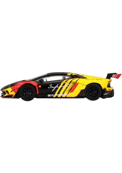 Lambo Lb Works Infinite Motorsports Livery Dünya Çapında 5400 Parçaya Sınırlı Üretim 1/64 Gerçek Ölçekli Minyatürler Tarafından Pres Döküm Model Araba MGT00329 (Yurt Dışından) fırsatları