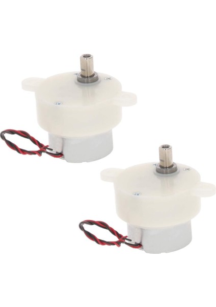 2 Adet Dc 6 V Elektrik Motoru 5rmp Mikro Dişli Motor Mini Hız Düşürücü Dişli Kutusu Rc Araba Robot Modeli Dıy Oyuncak (Yurt Dışından)