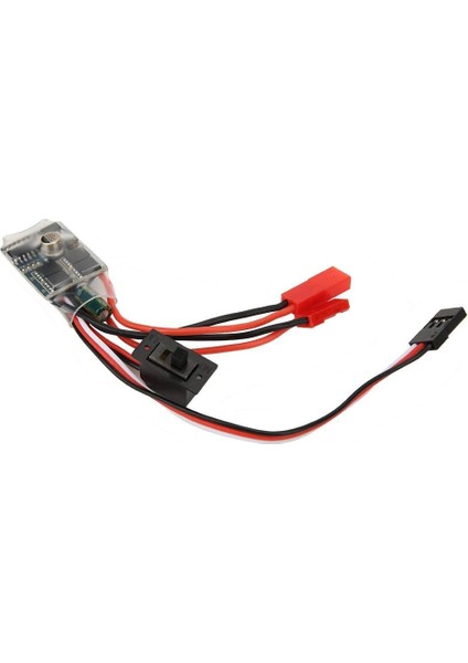 Taşınabilir 30A 4-8 V Esc 2 Yollu Rc Fırçalı Motor Hız Kontrol Cihazı Çift Yönlü Akım Kontrol Fırçası Esc 1/16 1/18 1/24 Araba Tekne (Yurt Dışından)
