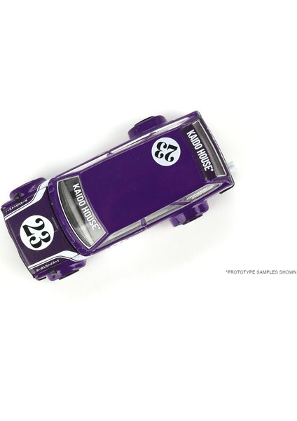 Datsun Kaıdo 510 Vagon Karbon Fiber V1 Mor Kaido Evi 1/64 Pres Döküm Model Araba Gerçek Ölçekli Minyatürler KHMG062 (Yurt Dışından) fırsatları