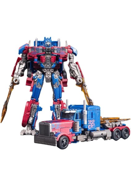 Deformasyon Robot Oyuncak, Deforme Araba Robot Oyuncaklar, Aksiyon Figürü Deformasyon Araba Modeli, Alaşım Deformasyon Taşınabilir Robot Oyuncaklar Kız Erkek (Optimus Prime) (Yurt Dışından)