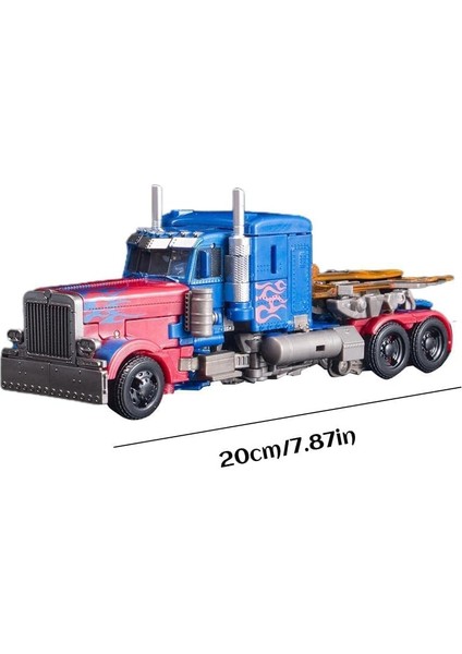 Deformasyon Robot Oyuncak, Deforme Araba Robot Oyuncaklar, Aksiyon Figürü Deformasyon Araba Modeli, Alaşım Deformasyon Taşınabilir Robot Oyuncaklar Kız Erkek (Optimus Prime) (Yurt Dışından)