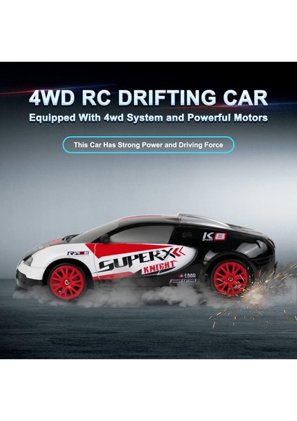 Uzaktan Kumandalı Araba Rc Drift Araba 2.4ghz 1:24 Ölçekli 4WD 15KM / H Yüksek Hızlı Model Araç LED Işıklar Sürüklenen Lastik Yarışı Spor Oyuncak Araba Yetişkin Erkek Kız Çocuk Içi (Yurt Dışından) fırsatları