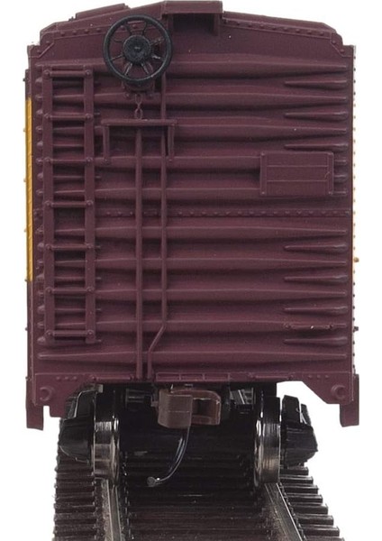 Tren Hattı Milwaukee Yolu Yük Vagonu, Kırmızı/sarı Çalıştırmaya Hazır (Yurt Dışından)
