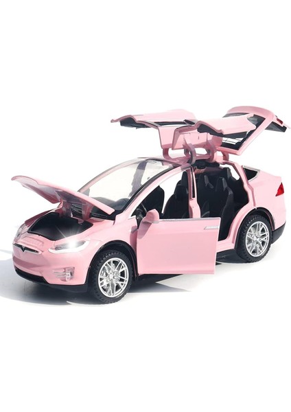 Oyuncak Arabalar Model x 1:32 Geri Çekin Araçlar Pres Döküm Model Araç Oyuncak Arabalar Erkekler ve Kızlar Için 3 Ila 12 Yaşında Pembe (Yurt Dışından)