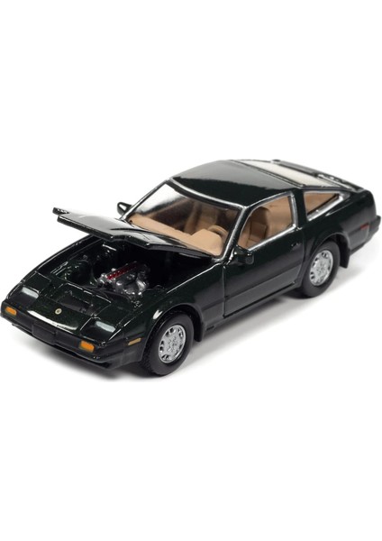 1984 300ZX Koyu Yeşil, Siyah Çizgili Klasik Altın Koleksiyonu Ltd Ed - 12480 Adet 1/64 Pres Döküm Model Araba, JLCG029-JLSP243 B (Yurt Dışından)