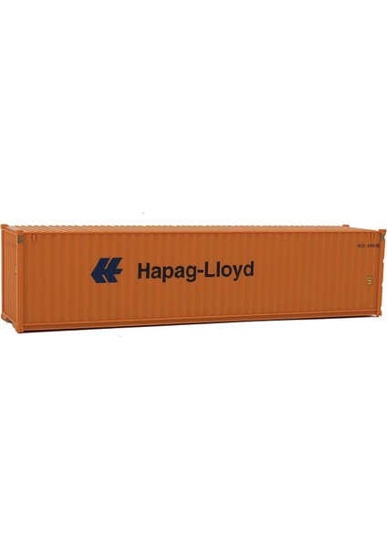 Scenemaster Ho Ölçekli Hapag Lloyd Modeli (Turuncu, Mavi) 40' Hi Cube Oluklu Yan KONTEYNER,949-8254 (Yurt Dışından)