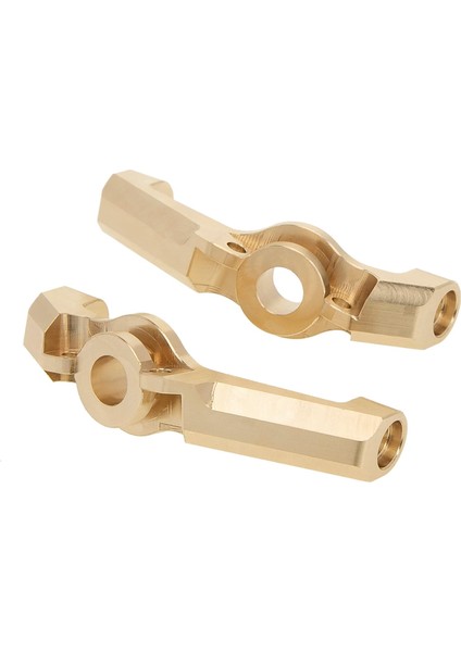 Rc Pirinç Teker Blokları C-Hub'lar Ön 20G Karşı Ağırlık Yükseltmeler Aksesuar Parçaları Rc Paletli Eksenel UTB18 Capra Trail Buggy # AXI212009 Altın 2 Adet (Yurt Dışından)