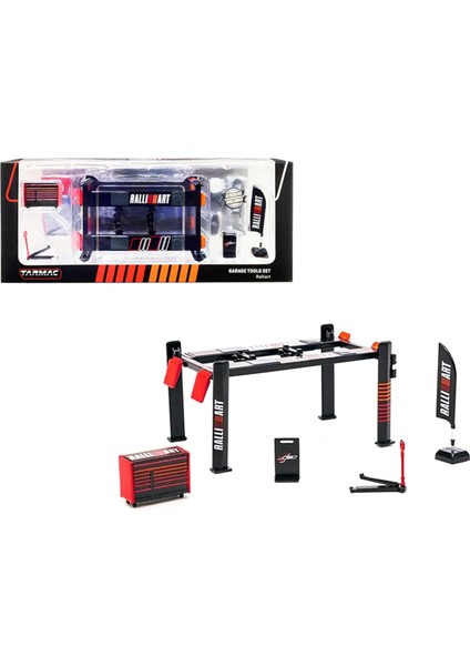 Ralliart Garaj Aletleri 1/64 Model Arabalar Için Çıkartmalı 5 Parçalı Set """ (Yurt Dışından)