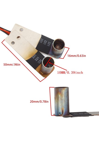 1/10 Rc Araba Egzoz Borusu Metal Egzoz Borusu 1/10 Drift Paletli Hpı HSP94123 D4 Sakura TT01 Model Araba Yükseltme Parçaları (B) (B) (Yurt Dışından)