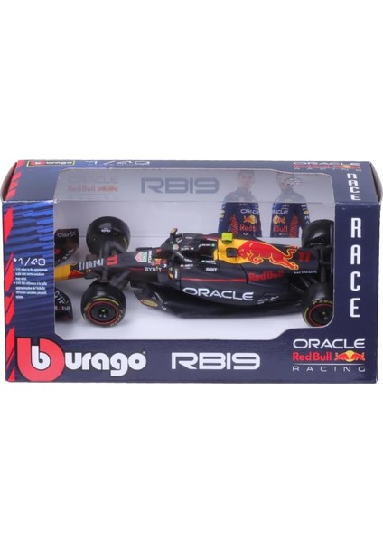 Bburago 1:43 2023 F1 Red Bull RB19 No. #11 Perez Ferrari Mercedes Formula Yarışı Alaşım Araba Döküm Modeli (RB19 No.#11) (Yurt Dışından)