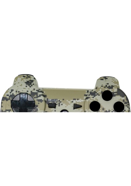 Ps3 Kablosuz Kumanda, Profesyonel Ps3 Gamepad, Çift Titreşimli Dokunmatik Panel Joypad, Bluetooth Oyun Kumandaları Kamuflaj (Yurt Dışından)