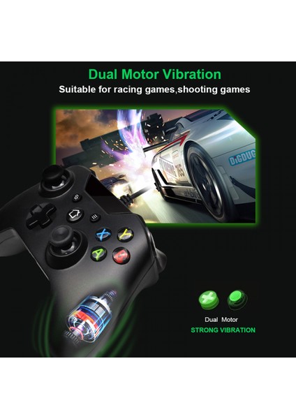Xbox One Için Kablolu Denetleyici, USB Denetleyici, Xbox One, Xbox One S, Xbox One X, Xbox One Controller Kablolu Oyun Kolu Mavi (Yurt Dışından)