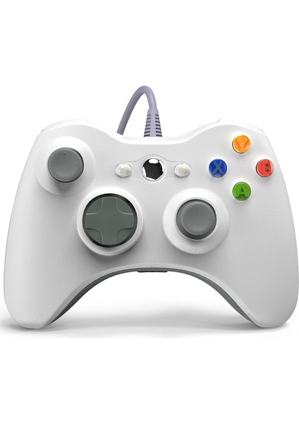 Wired Controller For Xbox 360, Yaeye Game Controller For 360 With Dual-Vibration Turbo Compatible With Xbox 360/360 Slim And Pc Windows 7,8,10,11 (Yurt Dışından)