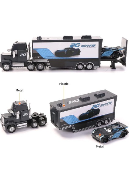 Oyuncaklar Mack Amca Kamyon 1:55 Döküm Model Araç (Siyah Strom Amca 2) (Yurt Dışından) modelleri