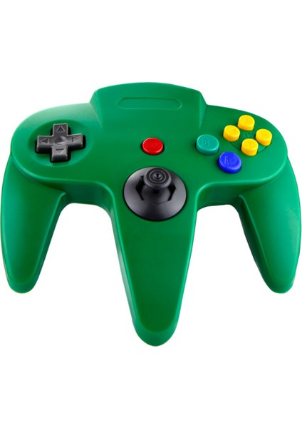N64 Oyunları Için Retro USB Denetleyicisi, N64 Klasik USB Denetleyicisi Gamepad Joystick, N64 Sistemi Için Oyun Denetleyicisi Raspberry Pi/windows/mac/linux-Yeşil (Yurt Dışından)