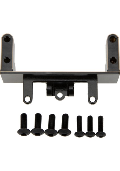 1/18 Rc Model Araba Pirinç Ön Servo Dağı 40 G/adet Eksenel UTB18 Capra Trail Buggy # AXI212009 Yükseltme Parçaları Siyah Altın (Yurt Dışından)