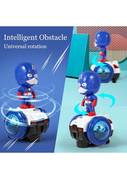 Dans Eden Robot Örümcek Oyuncaklar Interaktif Müzikal Süper Kaptan Araba Oyuncak Yanıp Sönen Işıklar Çocuk Günü Için Akıllı Interaktif Eğitim Robotu Doğum Günü Hediyesi Erkek Kız Y (Yurt Dışından) fırsatları