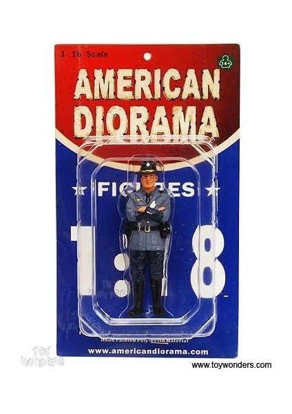 16108 Amerikan Diorama Heykelcik H2ZD70W7BG - Eyalet Polisi Tim Figürü (1/18 Ölçekli, Mavi) 16108 Pres Döküm Araba 6282V18P7G Model 16108 Amerikan Diorama Heykelcik - 1:18 Ölçekli (Yurt Dışından) fiyatları