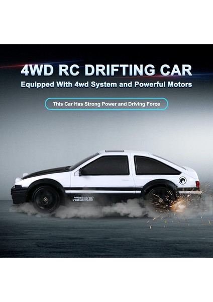 Uzaktan Kumandalı Araba Rc Drift Araba 2.4ghz 1:24 Ölçekli 4WD 15KM/H Yüksek Hızlı Model Araç LED Işıklı Sürüklenen Lastik Yarışı Spor Oyuncak Araba Yetişkinler Için Erkek Kız Çocu (Yurt Dışından)