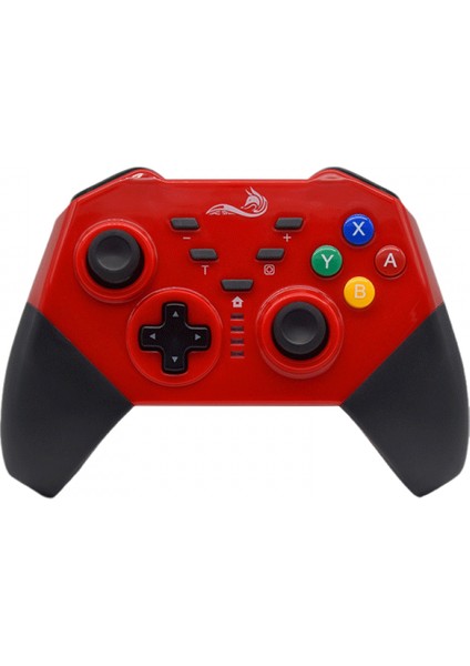 Switch Pro Denetleyici, Shumeifang Kablosuz Bluetooth Denetleyici Nintendo Switch Konsolu Için Switch Pro Uzaktan Gamepad, Gyro Ekseni, Turbo ve Çift Titreşimi - Kırmızı (Yurt Dışından)