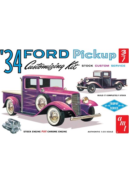 1934 Ford Pikap 1:25 Ölçekli Model Kit (Yurt Dışından)