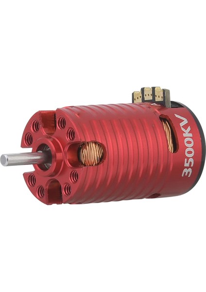 Rc Model Araba Fırçasız Motor, 1/24 1/28 Rc Model Araba Için 3500KV 2 Kutuplu Fırçasız Motor (Yurt Dışından)
