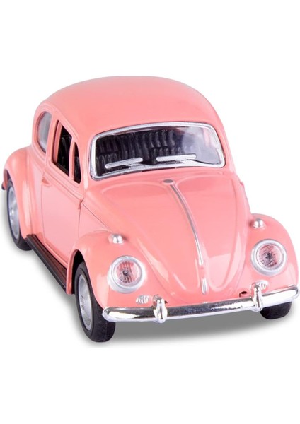 Klasik 1967 Volkswagen Vw Klasik Beetle Bug Vintage 1/32 Ölçekli Döküm Metal Geri Çekin Araba Modeli Oyuncak Hediye Çocuklar Için (Gül) (Yurt Dışından) fiyatları
