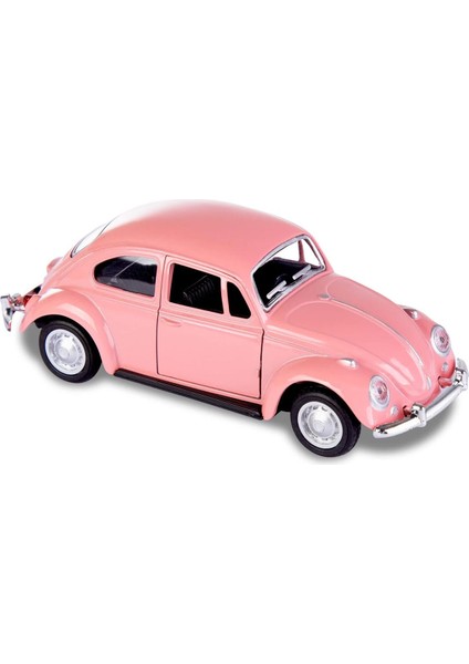 Klasik 1967 Volkswagen Vw Klasik Beetle Bug Vintage 1/32 Ölçekli Döküm Metal Geri Çekin Araba Modeli Oyuncak Hediye Çocuklar Için (Gül) (Yurt Dışından) fırsatları
