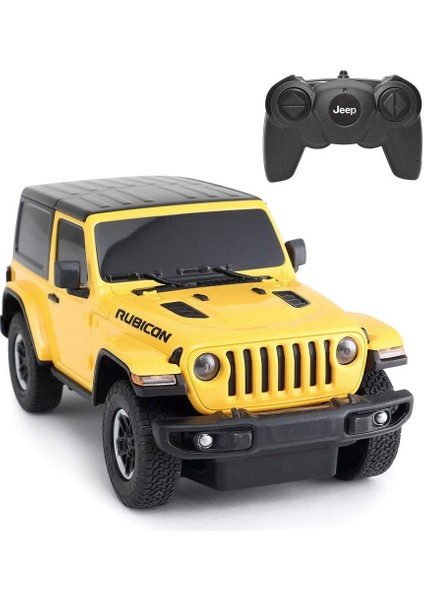 Rc Oyuncak, 1/24 Ölçekli Wrangler Jl Uzaktan Kumandalı Rc Araba, Çocuklar Için Rubicon Model Araç, Sarı (Yurt Dışından)