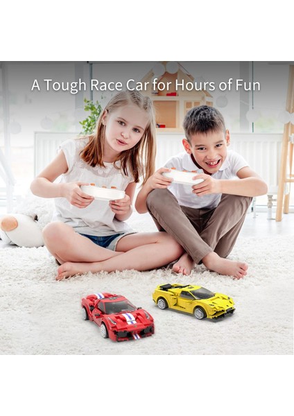Rc Yarışı Yapı Oyuncak - Uygulama ve Uzaktan Kumanda 289 Adet Evo Spor Araba Yapı Tuğla Seti 6 7 8 9 10+ Yaşındaki Erkek Çocuk Için Doğum Günü Hediyeleri, Stem Model Araba Yapı Taş (Yurt Dışından)