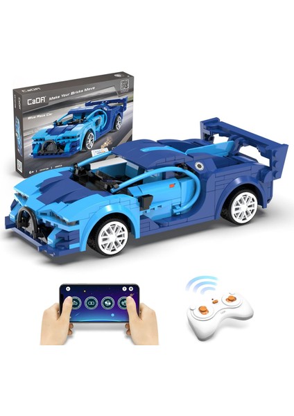 Stem 8-12 Yaş Erkek Kız Çocuklar Için Eğitici Yapı Oyuncakları, Uzaktan Kumandalı Araba Yapım Setleri, 2'si 1 Arada Programlanabilir Rc Yarış Arabaları Inşaat Blokları Seti, 6+ Yaş (Yurt Dışından)
