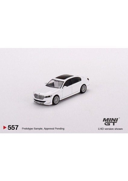 Gerçek Ölçekli Minyatür Model Araba ile Uyumlu Bmw Alpina B7 Xdrive Alp Beyaz Sınırlı Sayıda 1/64 Pres Döküm Model Araba MGT00557 (Yurt Dışından) fiyatları