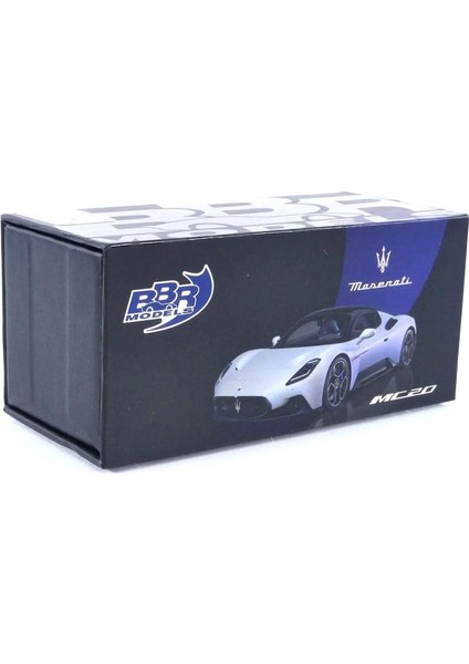 MC20 Bianco Audace Beyaz Siyah Üst 1/64 Pres Döküm Model Araba Modelleri DIE6401 (Yurt Dışından)