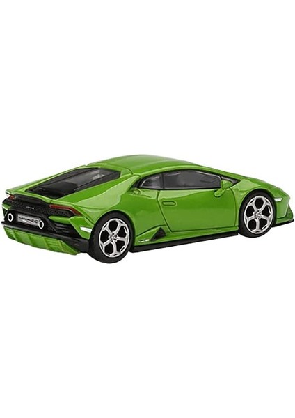 Lambo Huracan Evo Verde Mantis Yeşil Metalik Dünya Çapında 4200 Parçaya Sınırlı Üretim 1/64 Gerçek Ölçekli Minyatürler Tarafından Pres Döküm Model Araba MGT00328 (Yurt Dışından) modelleri