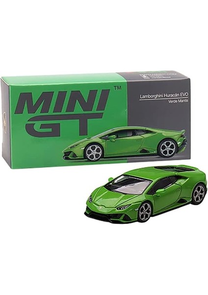Lambo Huracan Evo Verde Mantis Yeşil Metalik Dünya Çapında 4200 Parçaya Sınırlı Üretim 1/64 Gerçek Ölçekli Minyatürler Tarafından Pres Döküm Model Araba MGT00328 (Yurt Dışından) fırsatları