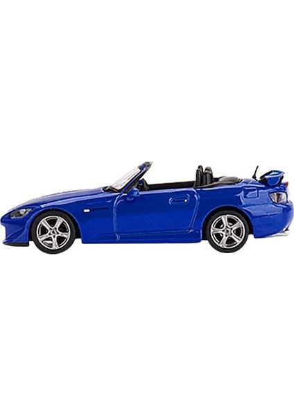S2000 (Ap2) Type S Convertible Rhd (Sağdan Direksiyonlu) Apex Blue Ltd Ed - 3000 Adet Dünya Çapında 1/64 Pres Döküm Model Araba, True Scale Minyatürler MGT00376 (Yurt Dışından) modelleri