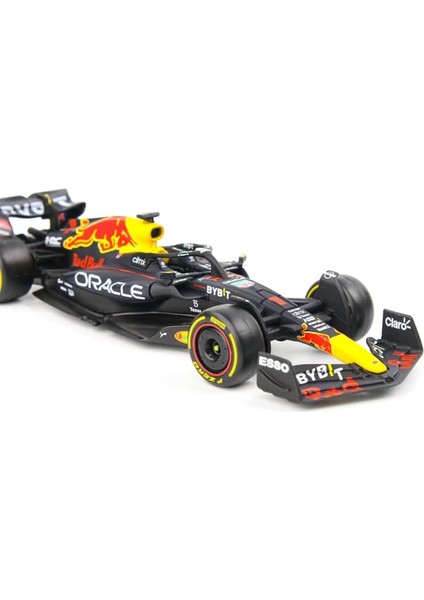 Bburago 1:43 Yeni 2022 F1 Red Bull Racing RB18 1 # Verstappen 11 # Perez Özel Boya Formula 1 Alaşım Süper Oyuncak Araba Modeli (RB18 #1 W/akrilik Kutu) (Yurt Dışından)