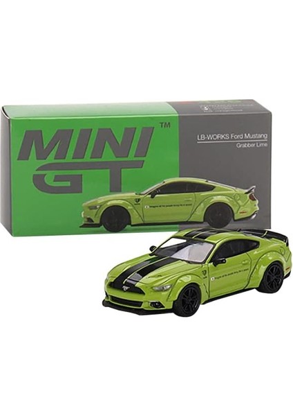Lb-Works Grabber Kireç Yeşili Hayal Edin Tüm Insanlar Yaşam Içinde Barış Içinde Yaşam Ltd. Ed To 3000 Adet 1/64 Pres Döküm Model Araba, Gerçek Ölçekli Minyatürler MGT00426 (Yurt Dışından) fırsatları