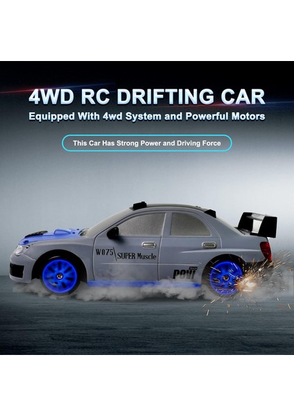 Uzaktan Kumandalı Araba Rc Drift Araba 2.4ghz 1:24 Ölçekli 4WD 15KM/H Yüksek Hızlı Model Araç LED Işıklı Sürüklenen Lastik Yarışı Spor Oyuncak Araba Yetişkinler Için Erkek Kız Çocu (Yurt Dışından) fırsatları