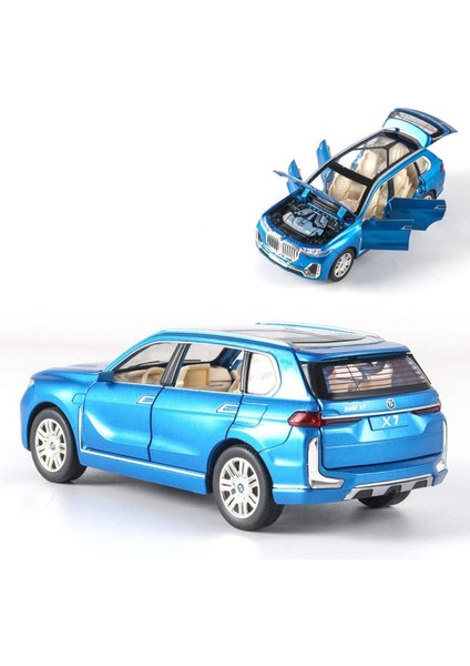 1/24 Bmw X7 Suv Model Araba Oyuncak Döküm Oyuncak Arabalar, Çinko Alaşımı Ses ve Işık ile Geri Çekin Oyuncak Araba Çocuklar Için Erkek Kız Hediyesi, Doğum Günü Hediyeleri, Koleksiy (Yurt Dışından) fiyatları