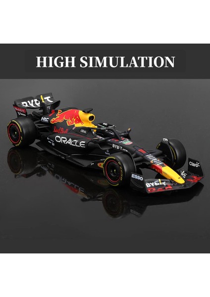 Bburago 1:43 Red Bull 2021 RB16B #33 RB18 Türkiye F1 Formula Araba Statik Döküm Araçlar Koleksiyon Model Yarış Arabası Oyuncaklar (RB18 #1 Akrilik Kutu) (Yurt Dışından)