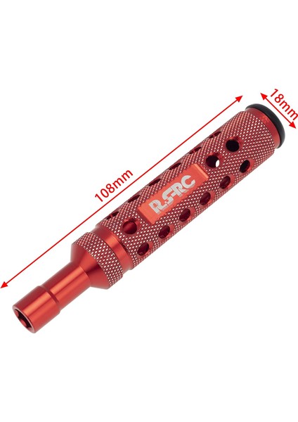 Dkky 1/10 Rc Model Araba Lastik Aracı M4 Kilit Bijon Somunu Kol 7.0 Altıgen Kol Anahtarı (Kırmızı) (Yurt Dışından)