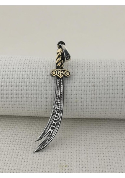 Zülfikar Kılıç Tasarımlı 925 Ayar Gümüş Kolye Ucu fiyatları