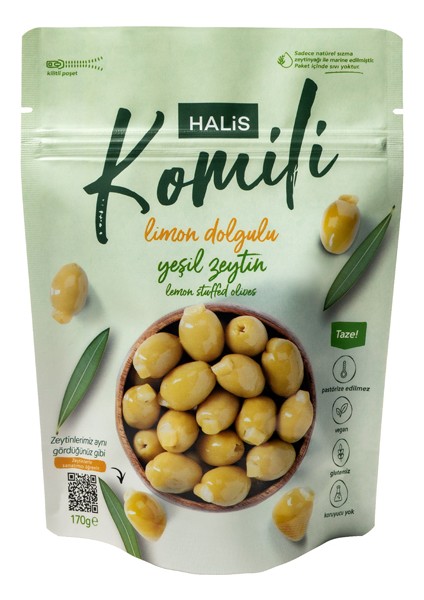 Limon Dolgulu Yeşil Zeytin 170 gr