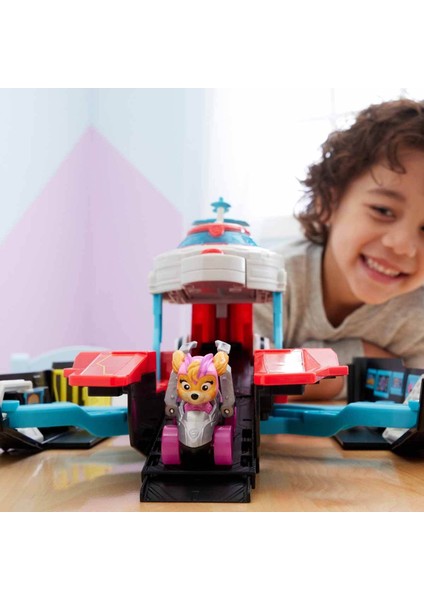 Spin Master Paw Patrol The Mighty Movie Pup Squad Uçak Gemisi Karargahı fırsatları